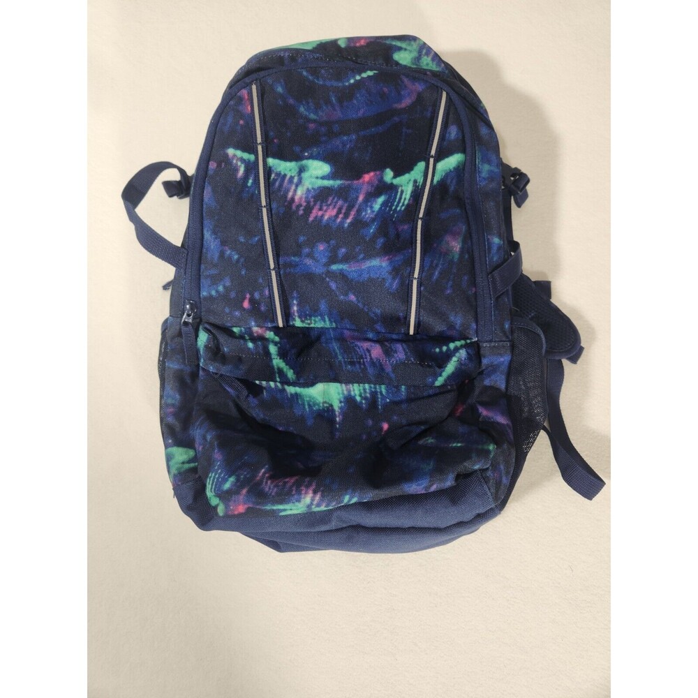 Lands' End The Classmate Large Backpack Blue Galaxy Design
